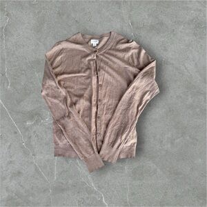 J.Crew Women’s Classic cotton cardigan sweater